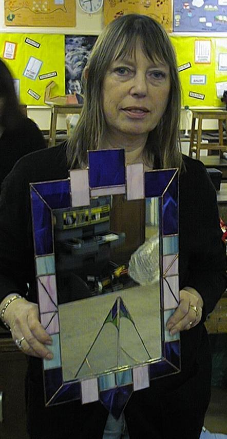 Carolyn's Art Deco Mirror