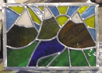 Richard's Mountain Landscape Panel