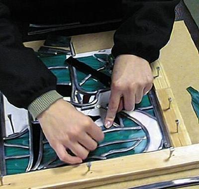 Carmel's Cat and Moon Panel